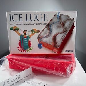 Winter Olympics Party Ice Luge EUC Used Once  fits in most standard freezers